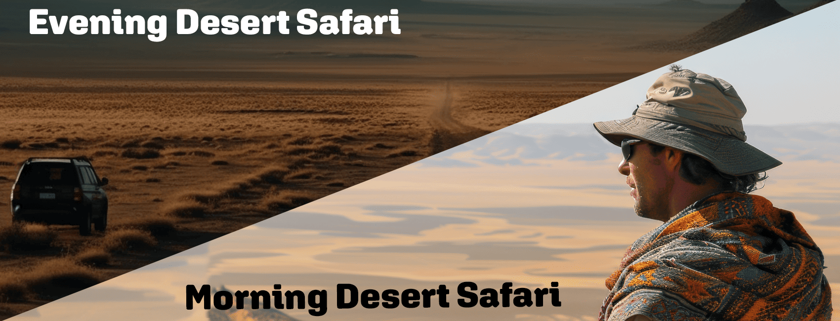 Which one is better- Morning or evening desert safari Dubai? 